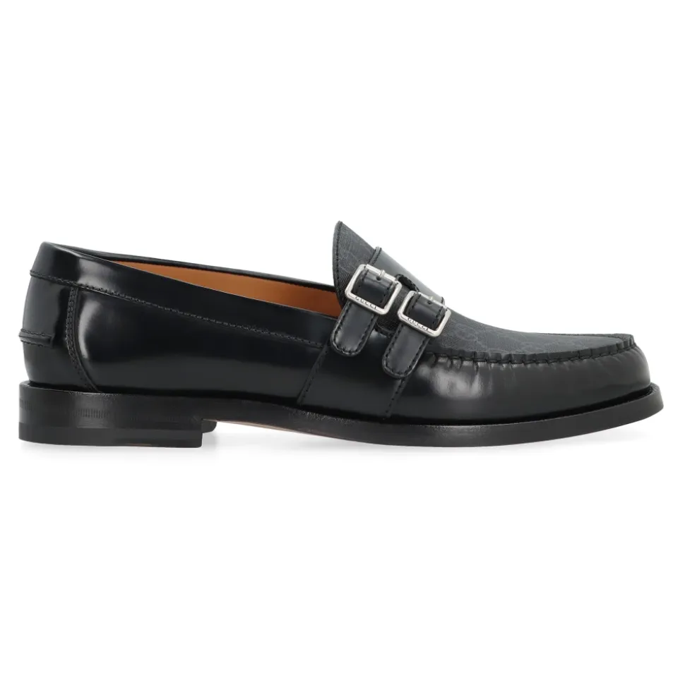 Leather loafers