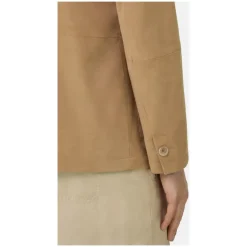 Leather Work Shirt Jacket