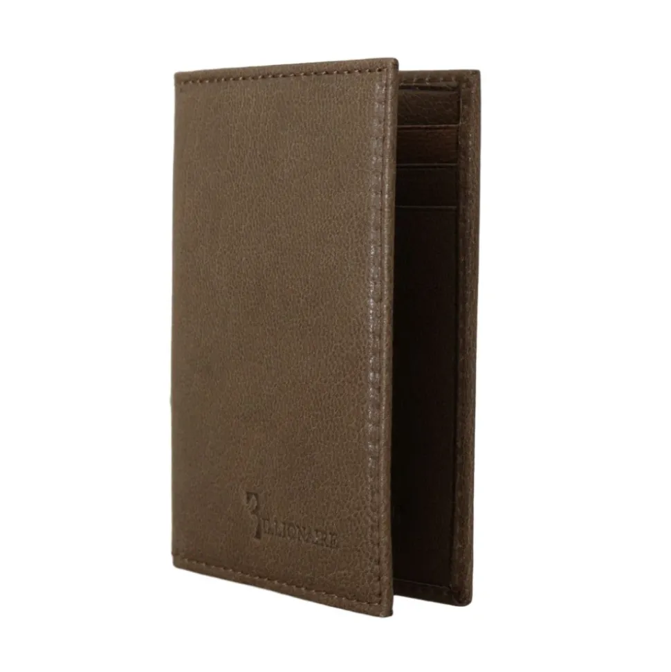 Leder Bifold Brieftasche