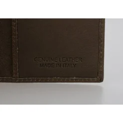 Leder Bifold Brieftasche