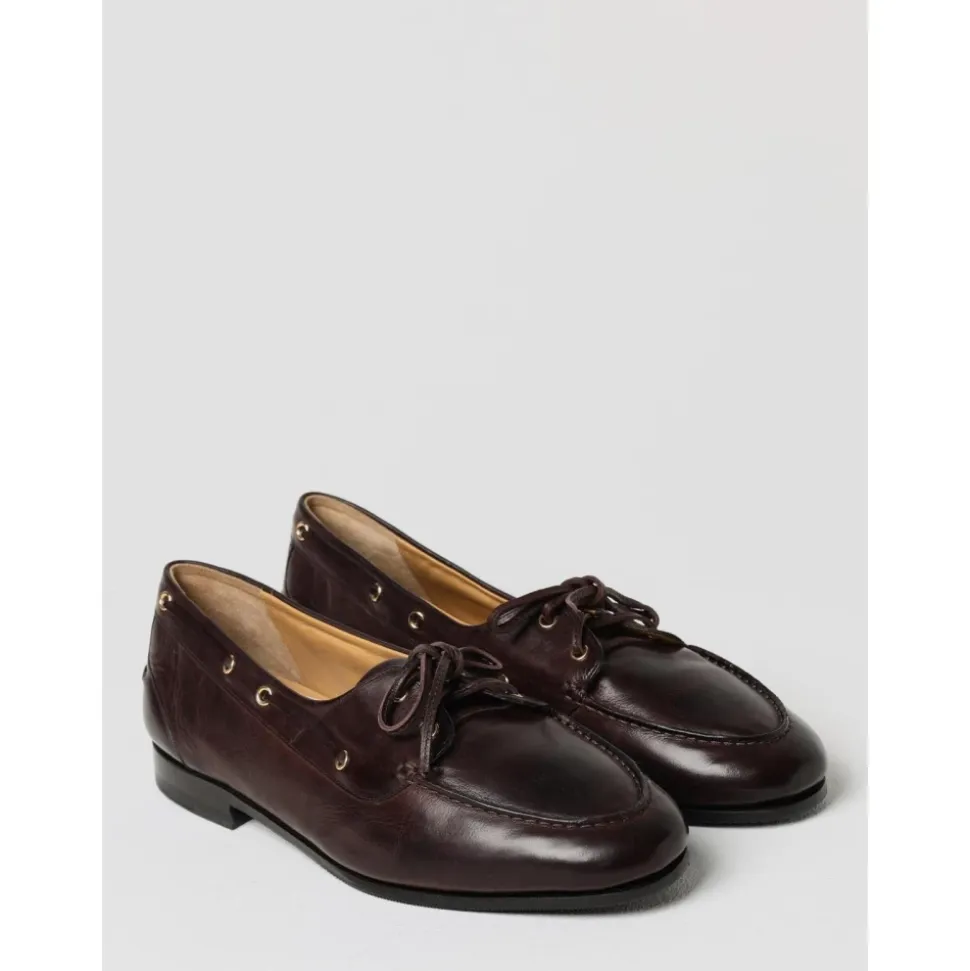 Leder Bootsschuhe