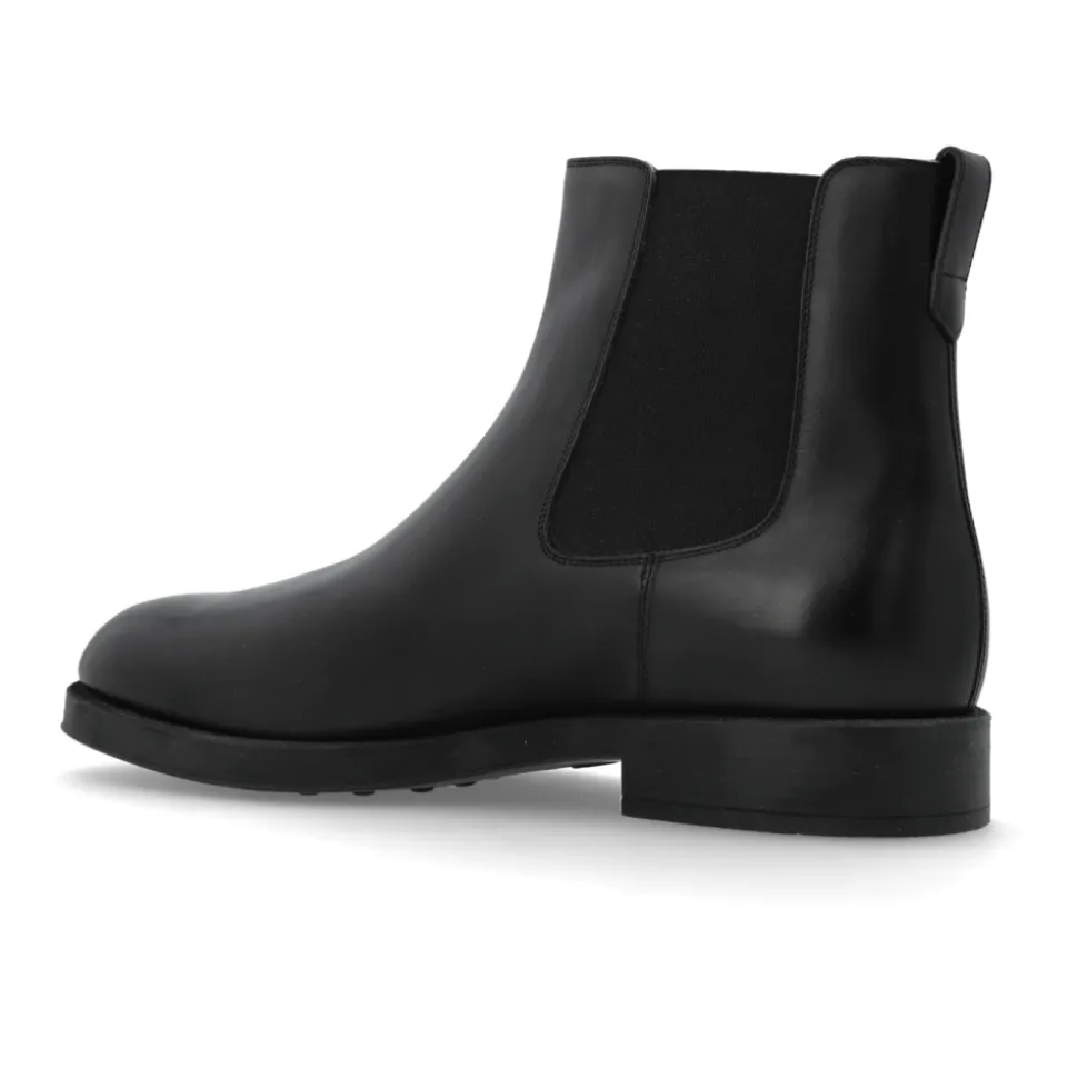 Leder Chelsea Stiefel