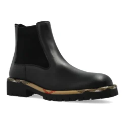 Leder Chelsea Stiefel