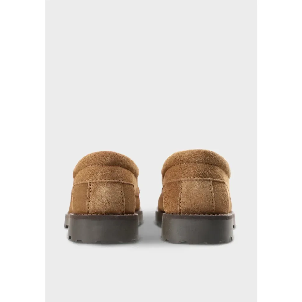 Leder Damen Loafers