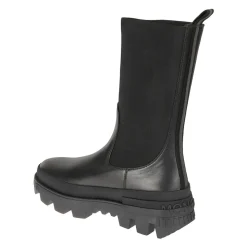 Leder Logo Stiefel