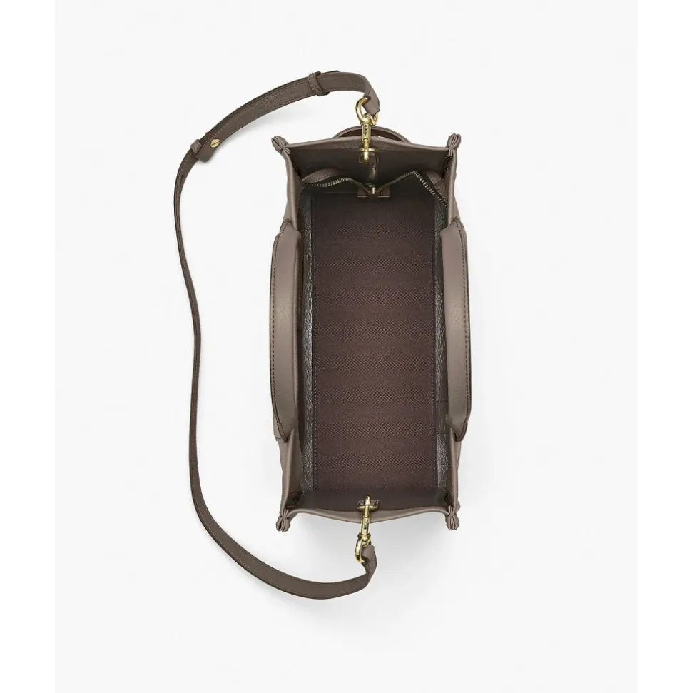 Leder Medium Tote Tasche