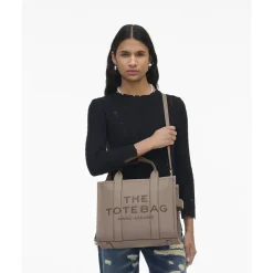 Leder Medium Tote Tasche