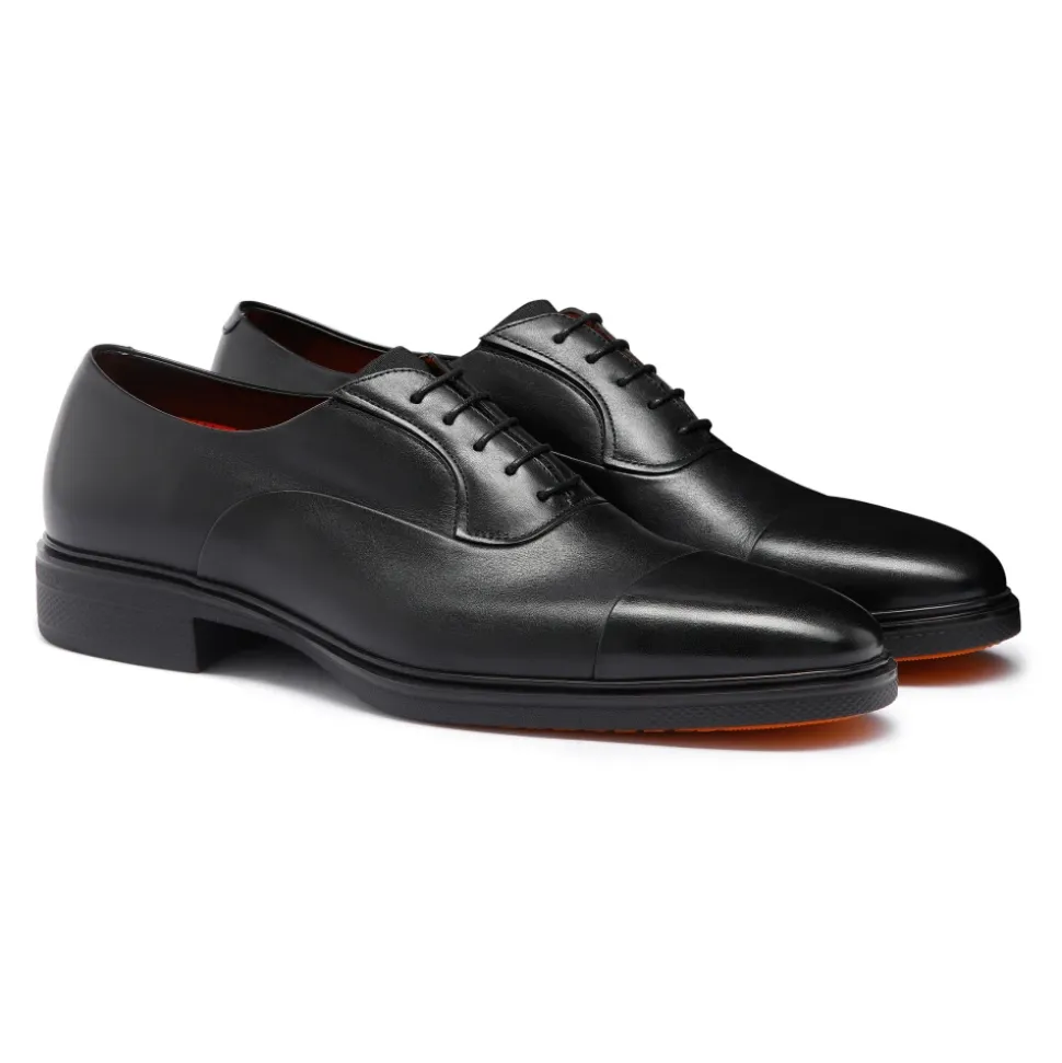 Leder Oxford Schuhe zum einfachen Hineinschlüpfen