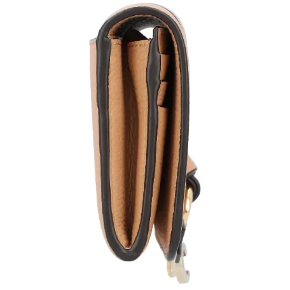 Leder Portemonnaie