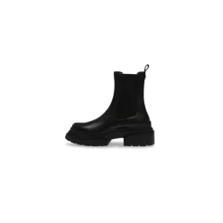 Leder Schlupf-Ankle Boot