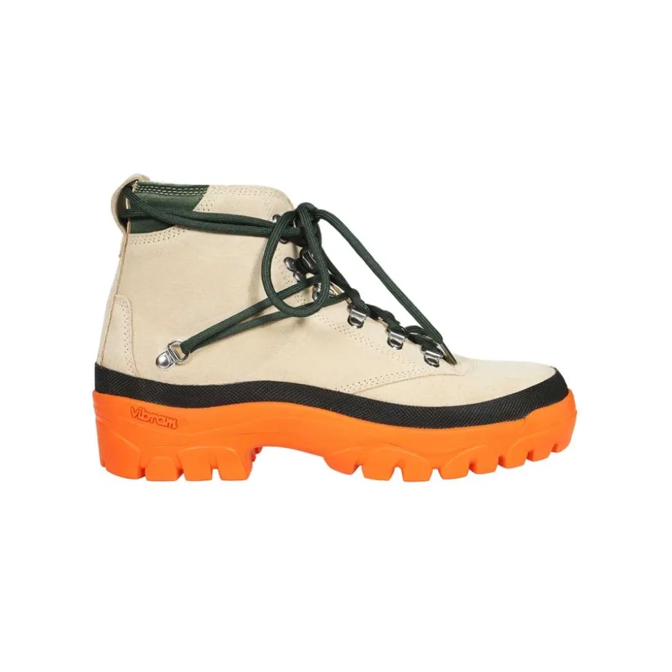 Leder Schnürstiefel