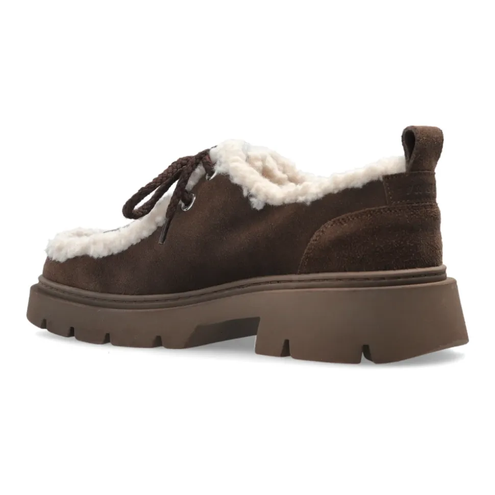 Leder Schuhe Mocabee Curl