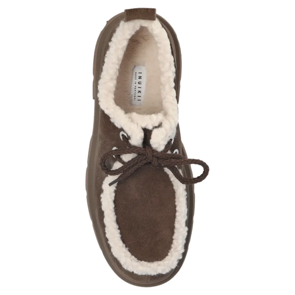 Leder Schuhe Mocabee Curl
