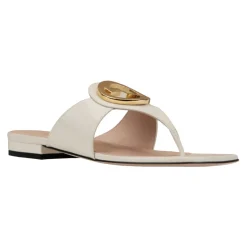 Leder Slip-On Zehentrenner