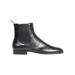 Leder Stiefeletten mit Elastischen Einsätzen