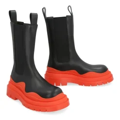 Leder Tire Boot