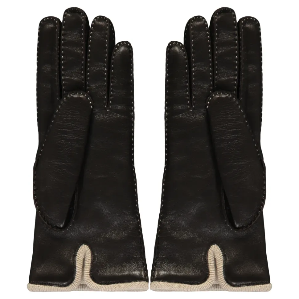 Leder- und Kaschmirhandschuhe
