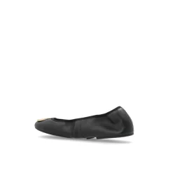 Leder-Ballettflats