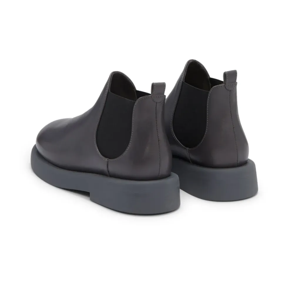 Leder-Beatles in Bleigrau