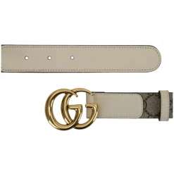 Ledergürtel mit GG-Logo