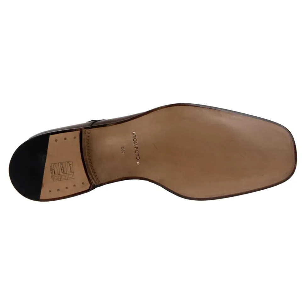 Leder-Haken-Schuhe