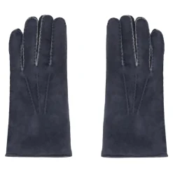 Lederhandschuhe mit Shearling-Futter