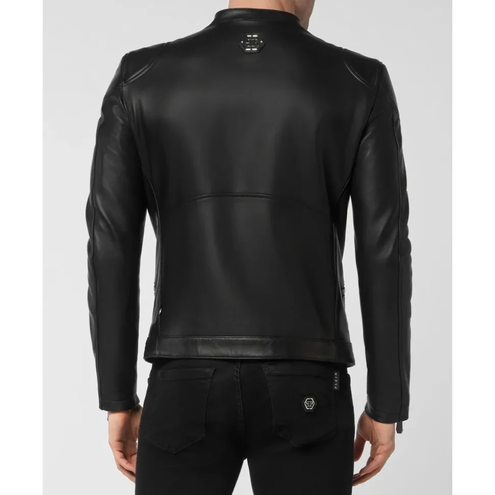 Lederjacke