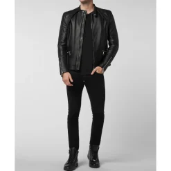 Lederjacke