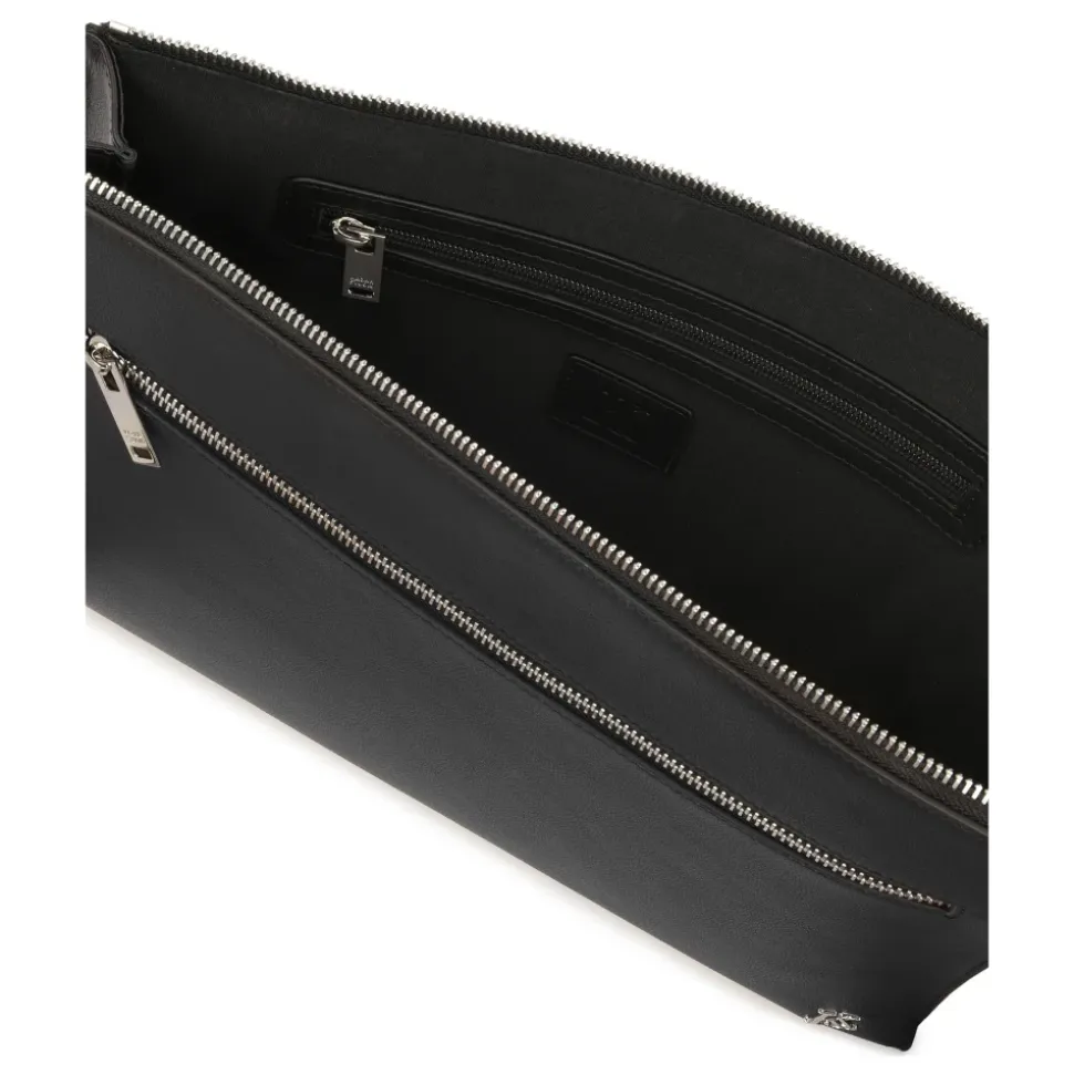 Leder-Laptoptasche