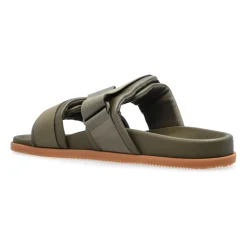 Leder-Schlappen