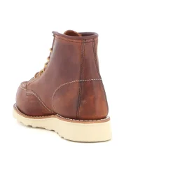 Leder-Stiefelette mit Traction-Tred-Sohle