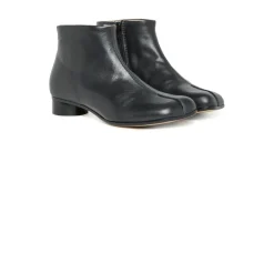Leder-Stiefeletten