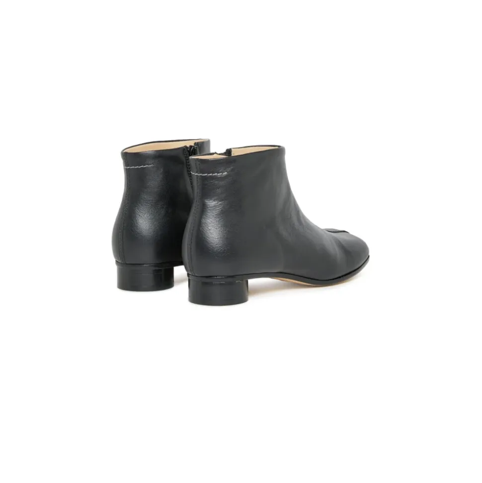 Leder-Stiefeletten