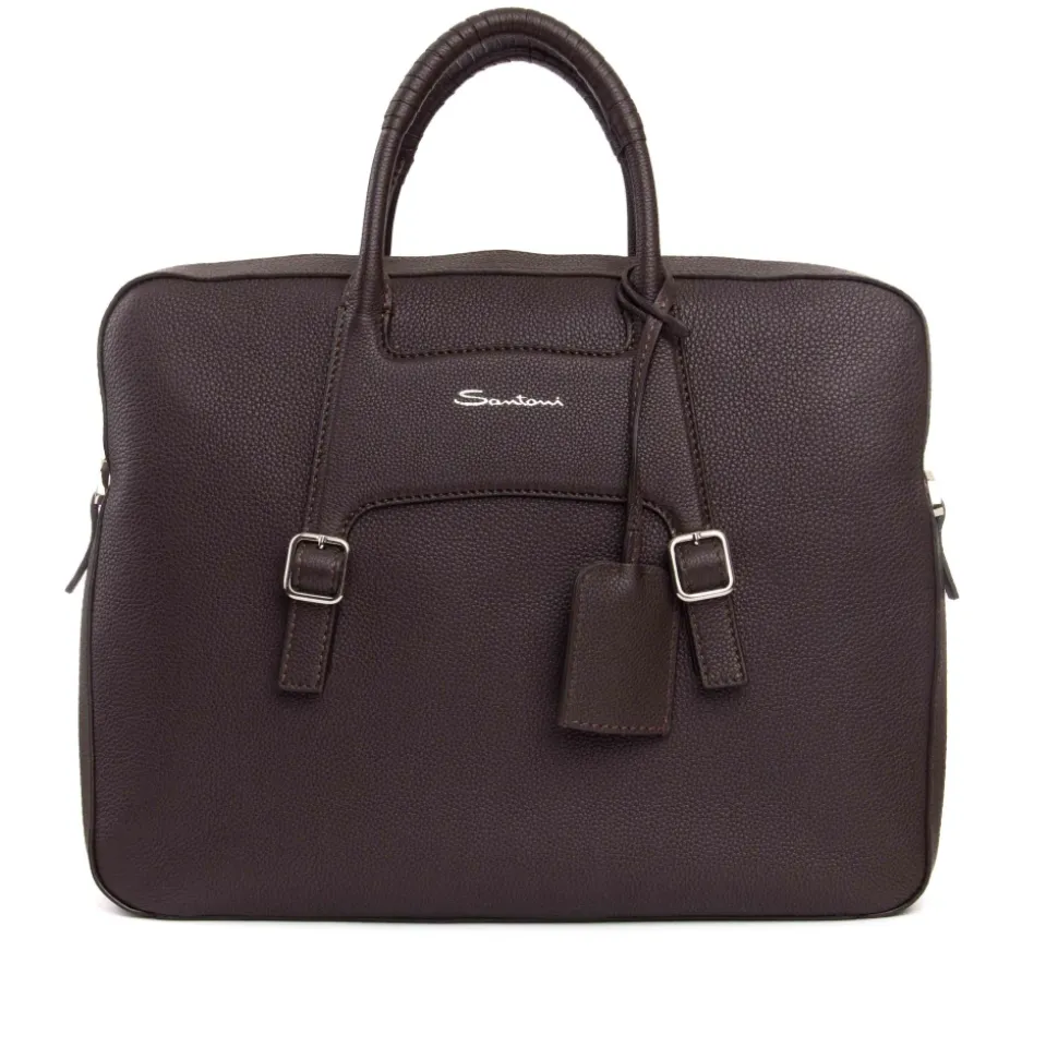 Ledertasche für die Schulter, gehämmert