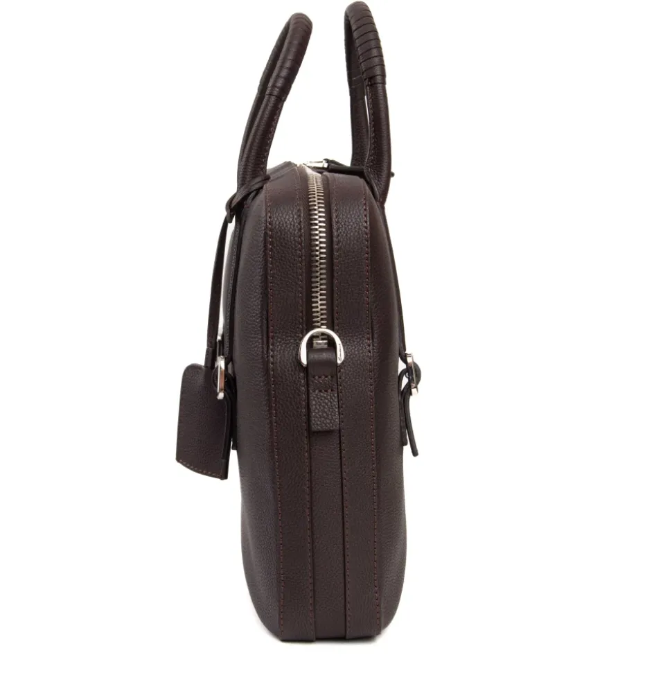 Ledertasche für die Schulter, gehämmert