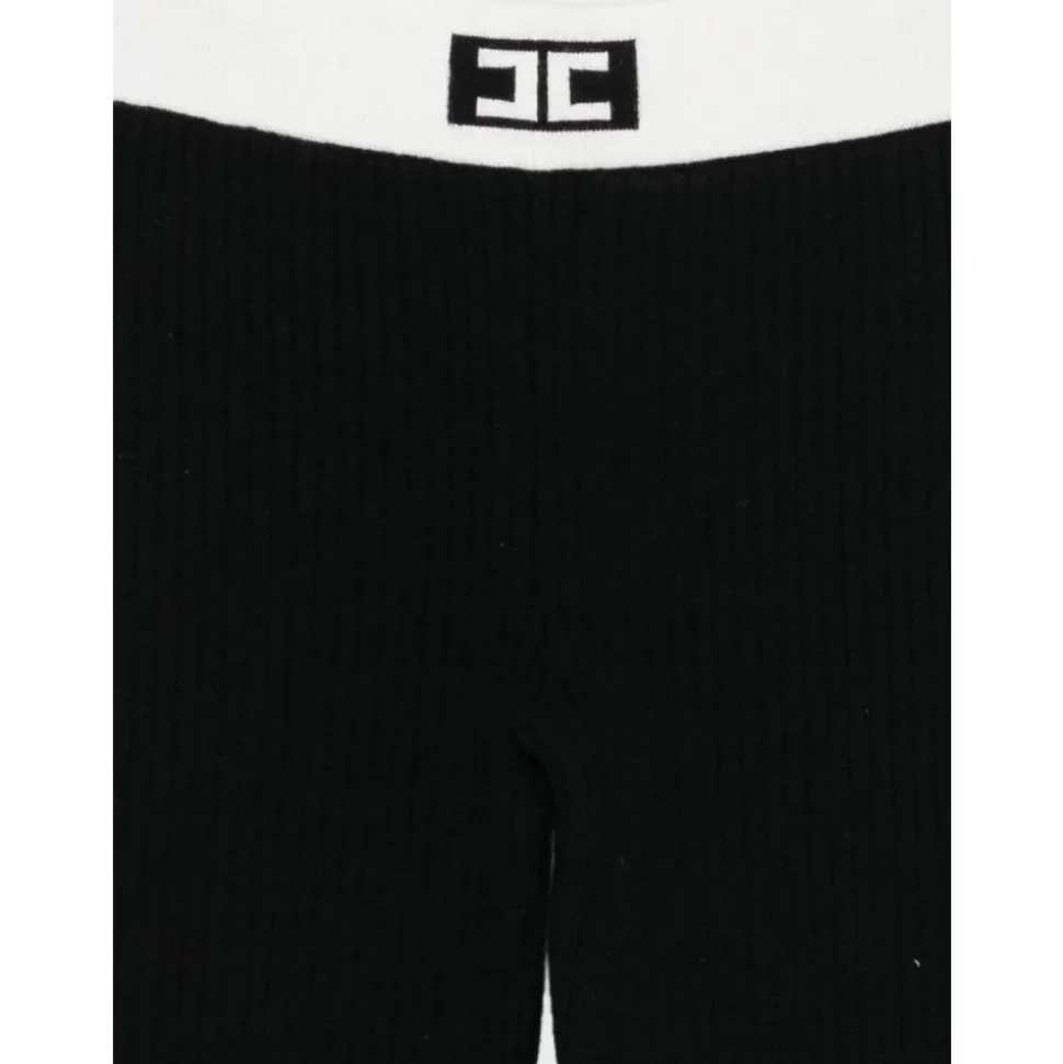 Leggings mit Kontrastborte