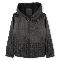 Leichte Jacquard-Jacke 4G mit Kapuze