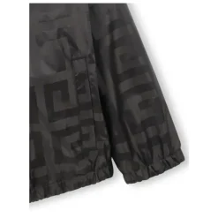 Leichte Jacquard-Jacke 4G mit Kapuze