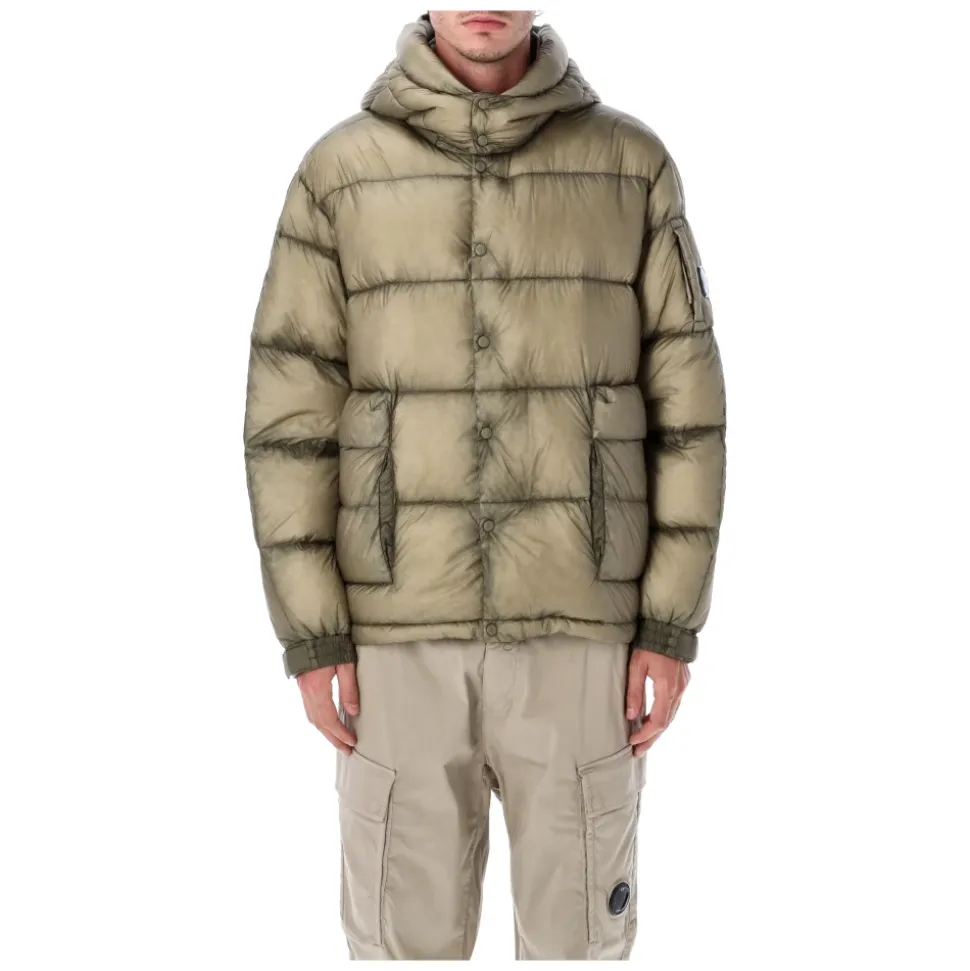 Leichte Steppjacke mit Kapuze