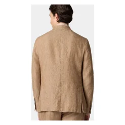 Leinen Einreiher Blazer