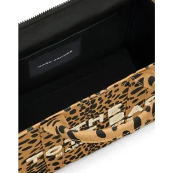 Leopard Logo Tote Tasche