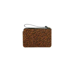 Leopardenmuster Wildleder Tasche