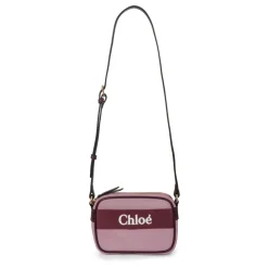 Lila Casual Tasche mit Verstellbarem Riemen