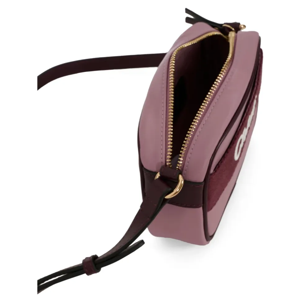 Lila Casual Tasche mit Verstellbarem Riemen