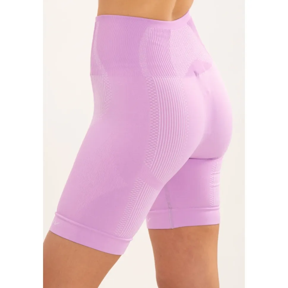 Lila Sport Biker Shorts