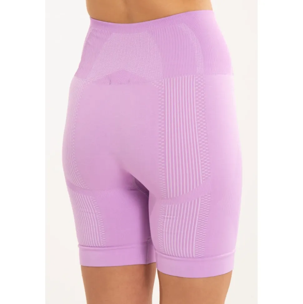 Lila Sport Biker Shorts