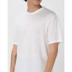 Linen Short Sleeve Relaxed TShirt