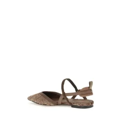 Lite Slingback Ballerinas mit FF-Stickerei