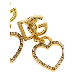 Logo and Heart Steckerohrringe