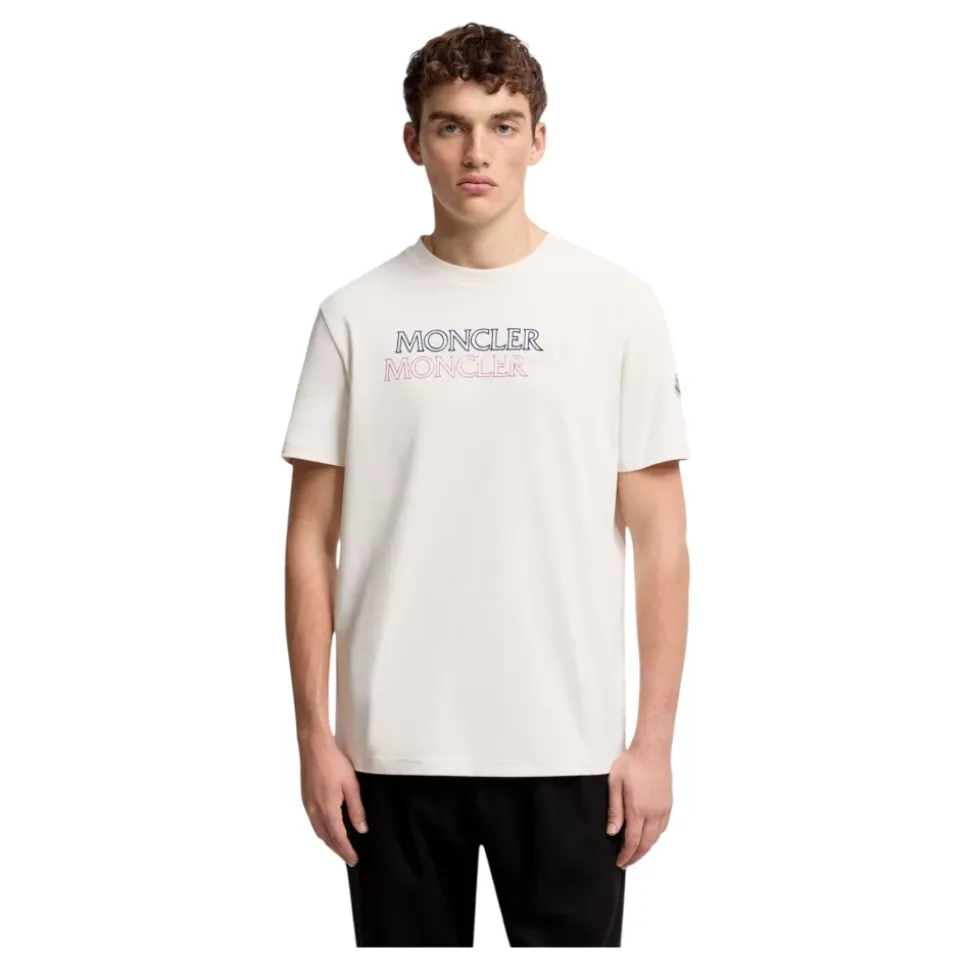 Logo Baumwoll-T-Shirt